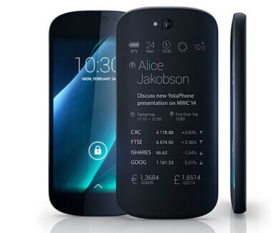 ����˹�����ֻ�YotaPhone2 ֧��NFC