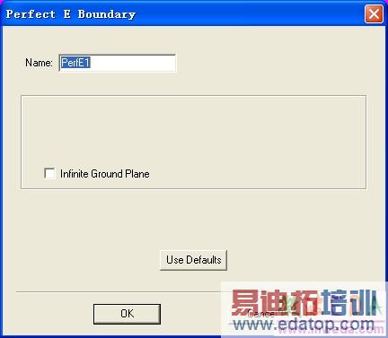 HFSS���뵼��߽�����