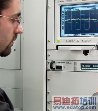 ͼ1��IU�߶ȵ�Agilent N6700ģ�黯��Դ�������Զ�����ϵͳ�������豸��