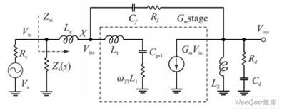 核心电路小信号等效电路图