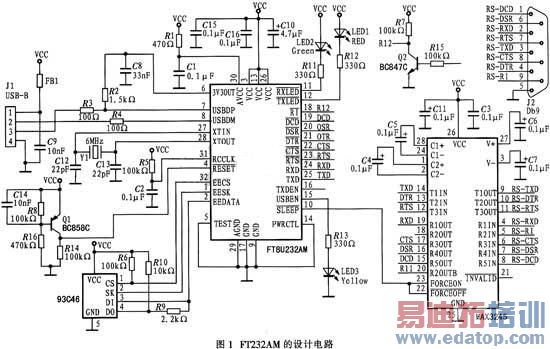 FT232AM����Ƶ�·