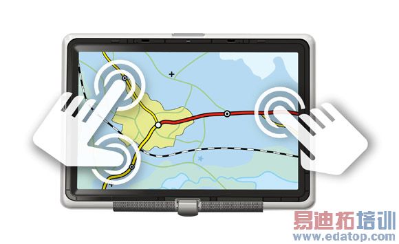 ͼ 3������ʶ����ָλ�õĶ�㴥����