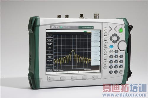ͼ1��AnritsuƵ�׷�����MS2724B��Ƶ�ʷ�ΧΪ9 kHz��20 GHz��