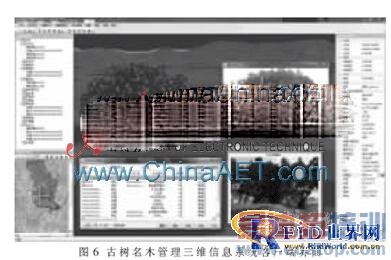 基于RFID古树名木管理三维信息系统的设计与实现