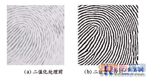 ͼ6  ��ֵ������ǰ���ʵ��Ч���ȶ�