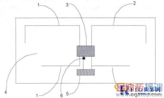 一种测量温度的RFID双标签装置