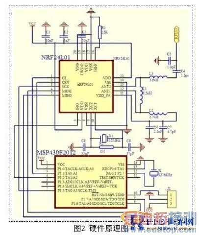 基于MSP430F2012和nRF24L01的低功耗RFID设计方案