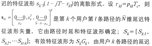 CDMA�л��ڿ������˲���ä����Ӧ���û�����㷨