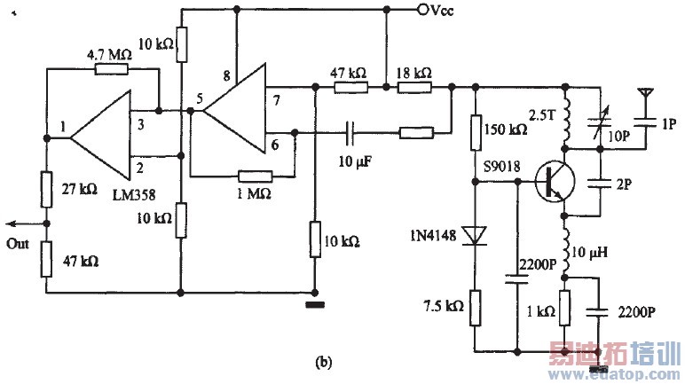 ͼ2���ղ��ֵ�·ԭ��ͼ