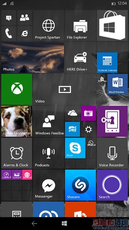 Windows手机版Build 10070谍照曝光