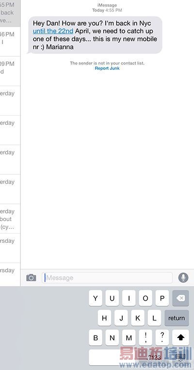 iOS 8.3�¹��� ���ٱ���iMessage��������