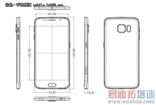 ��6.91mm ����S6Ϊ͹��ʽ����ͷ