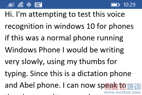 Windows 10�ֻ�Ԥ�������飺����ʶ������