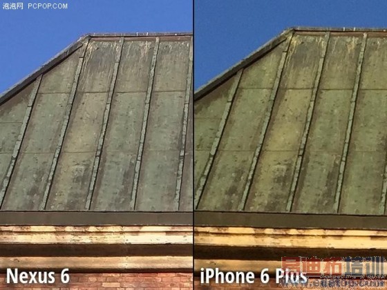 Moto Nexus 6/iPhone 6 Plus拍照对比