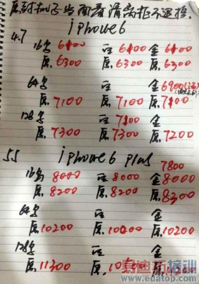 9月28日iPhone 6报价:行情稳定