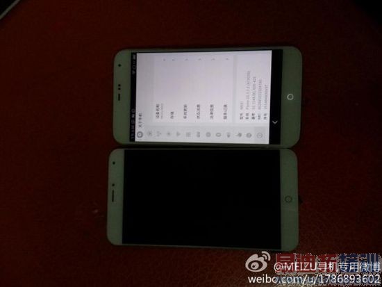 魅族MX4真机图曝光:保留Home键 支持指纹识别