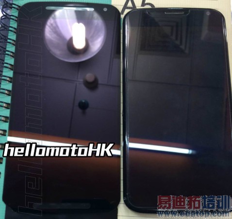 5.2英寸双扬声器 MOTO X+1前面板曝光