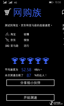 移动4G千元WP8.1 诺基亚Lumia638评测