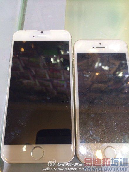林志颖微博秀iPhone 6照片:确认4.7英寸