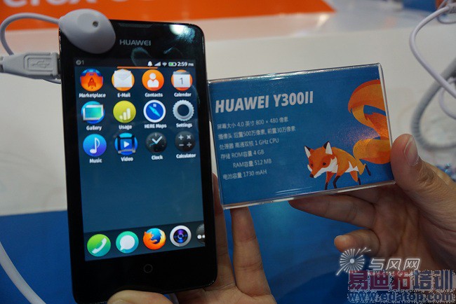 ��Ϊ�����Firefox OS�����ֻ�Huawei Y300II