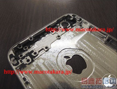 iPhone6将采用嵌入式logo 铝制后盖曝光