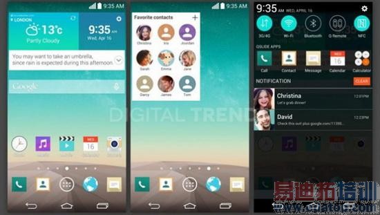 LG G3再曝光:新背部按键 或配2K屏幕