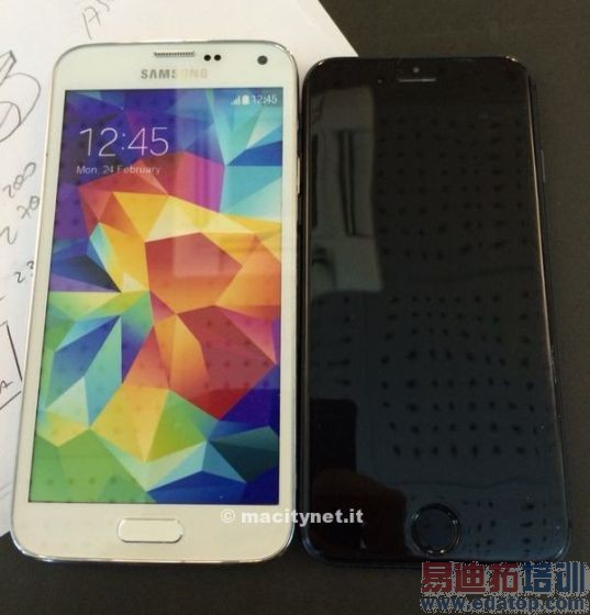 ��ý�ų�iPhone 6��ģ�Ա�����S5��Ƭ