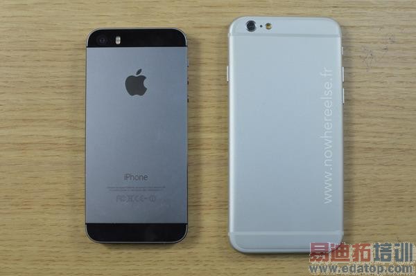 iPhone 6多角度对比iPhone 5s 新特色曝光