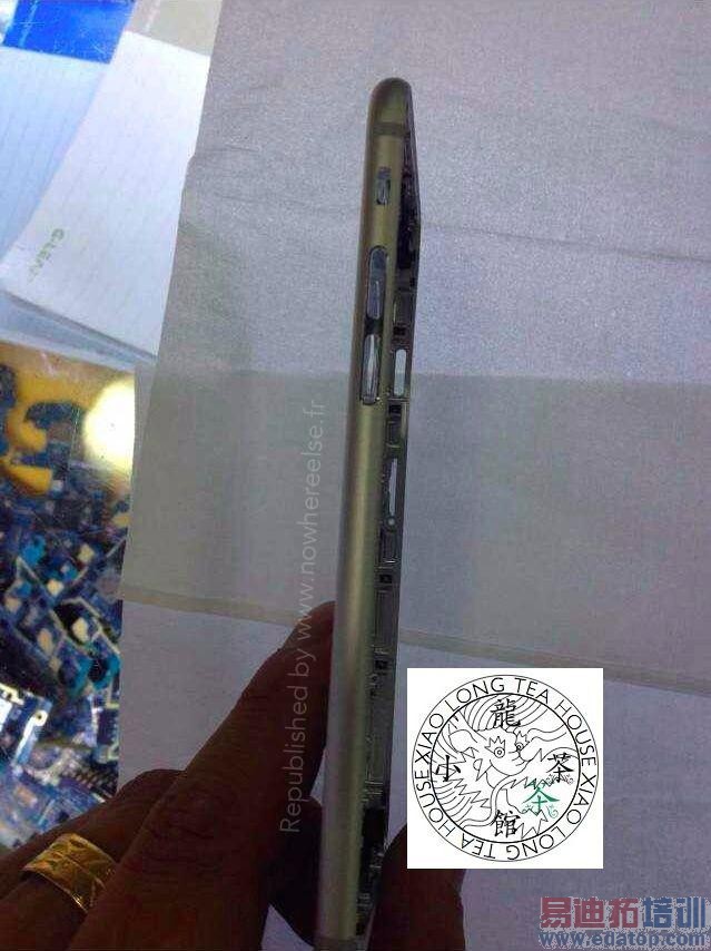 iPhone 6外壳照曝光 电源键位置或进行调整