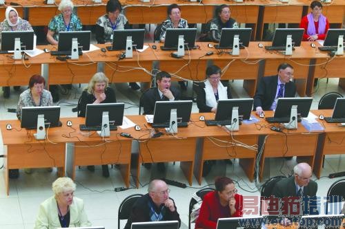 俄罗斯非常重视信息安全。图为喀山2012年举办的首届IT奥林匹克竞赛。