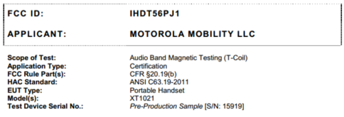 XT系列再出击 传Moto将推三款超薄手机