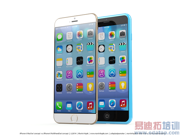 全新iPhone6概念图:电源键移至机身右侧