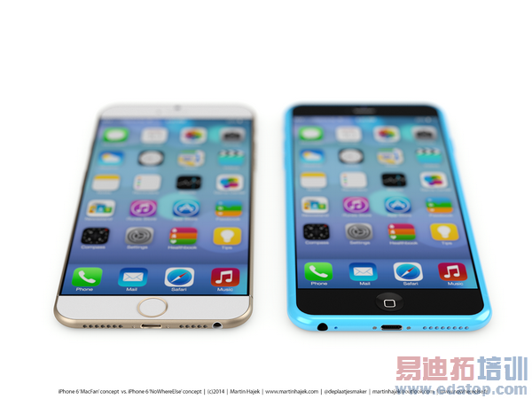 全新iPhone6概念图:电源键移至机身右侧