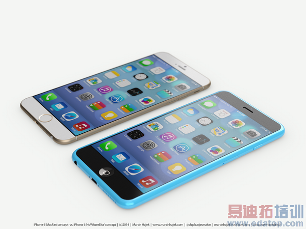 全新iPhone6概念图:电源键移至机身右侧