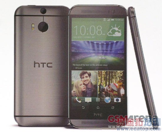 ��2014��HTC One����˫��������ͷ ֧��3D����