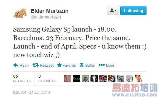 ������GALAXY S5��2��23�շ������¿���