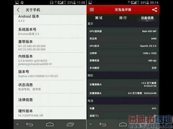 ���ƻ�ΪP7����ع� ֧��TD-LTE����