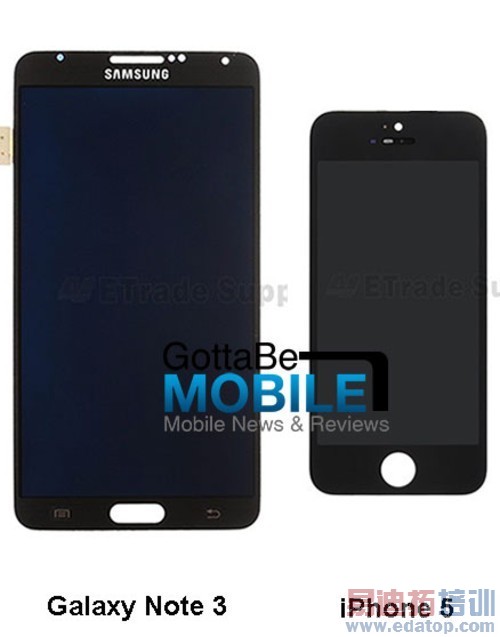 巨兽战群雄 三星Note 3对比各大旗舰机