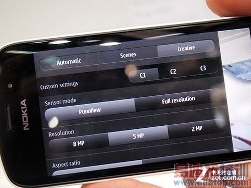 F2.4��1/1.2 ŵ����808 PureView���ս��� 