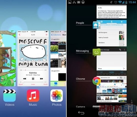 iOS 7�밲׿˭���ã���һ�Ա�