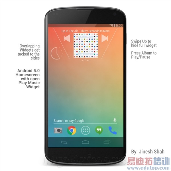 ����ɻ���������Android 5.0��Ⱦͼ�ع�