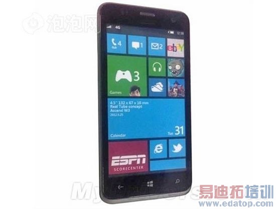 完爆Lumia920!华为WP8新机售价/配置曝光