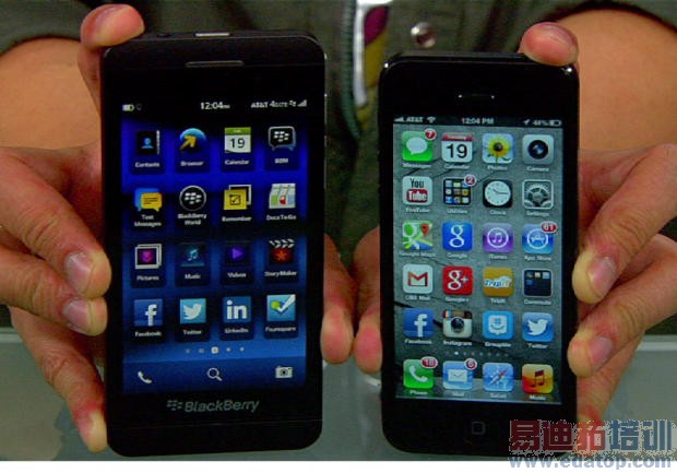 Blackberry Z10 vs. Apple iPhone 5