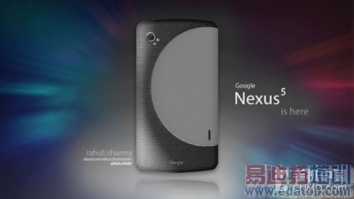 5英寸SLCD3显示屏 Nexus 5概念机曝光