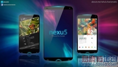 5英寸SLCD3显示屏 Nexus 5概念机曝光