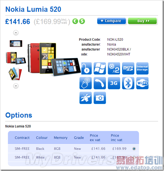 û��ô���ˣ�Lumia 520/720���ۼ��ع�