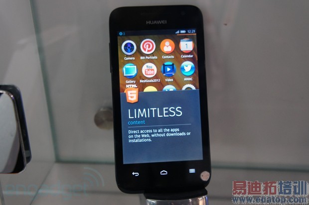 华为Firefox OS手机上手试玩(视频+多图)