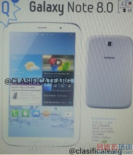 Galaxy Note 8.0������Ⱦͼ�ع�