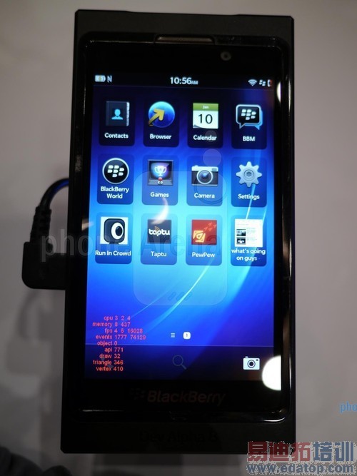 ��ȫͼ����ʾBlackBerry 10ϵͳȫ������ 