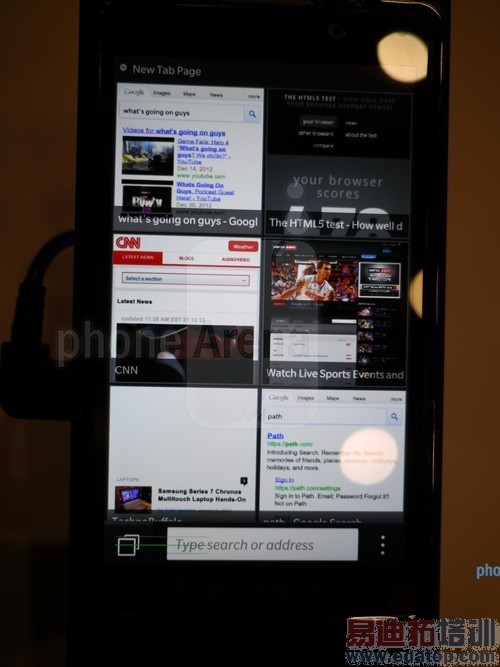 ��ȫͼ����ʾBlackBerry 10ϵͳȫ������ 